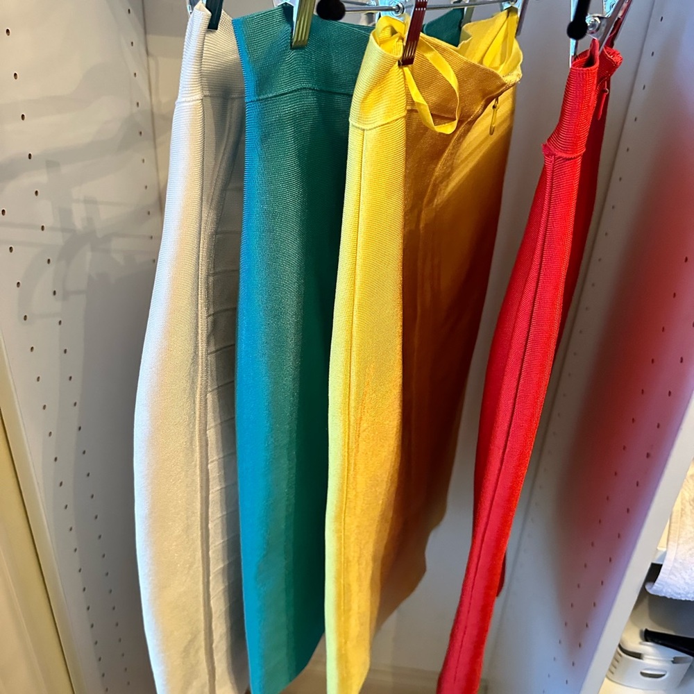 Body Con Skirt Bundle all colors for discount